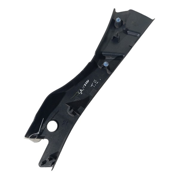 Acabamento Coluna Banco Tras. Esquerdo Renault Sandero 2010 Preto