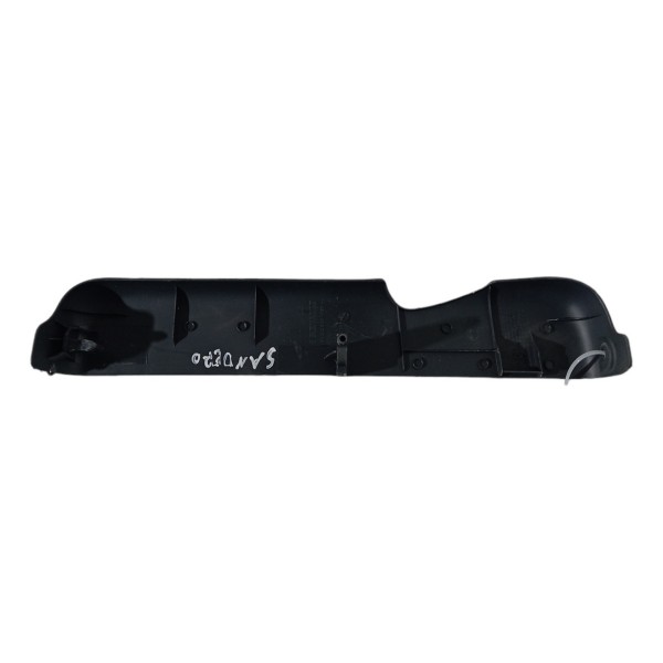 Acabamento Lateral Banco Dianteiro Esq. Renault Sandero 2010 Preto