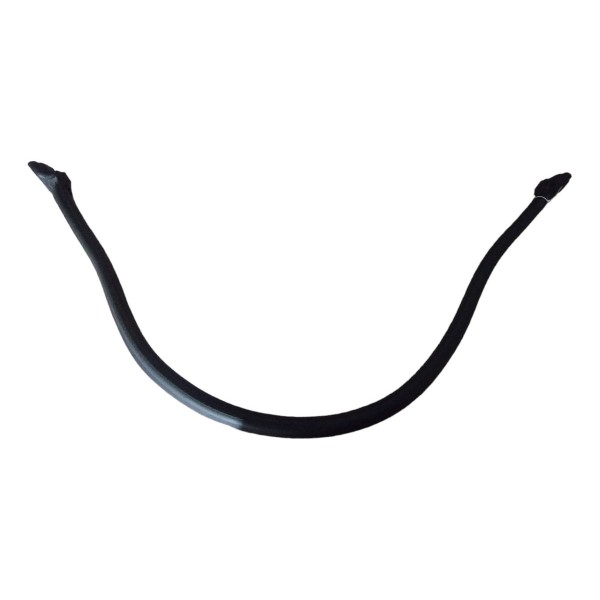 Borracha Vedação Capo Churrasqueira Renault Sandero 2010 11 Preto