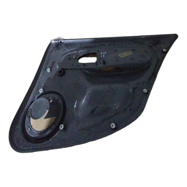 Forro Porta Traseiro Esquerdo Renault Clio 1998 2001 2002 03 Preto