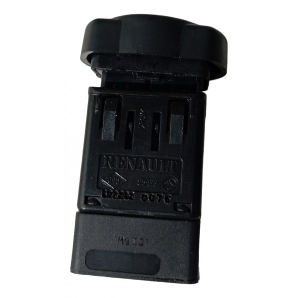 Botão Pisca Alerta Painel Renault Sandero 2009 2010 2011 12 Preto