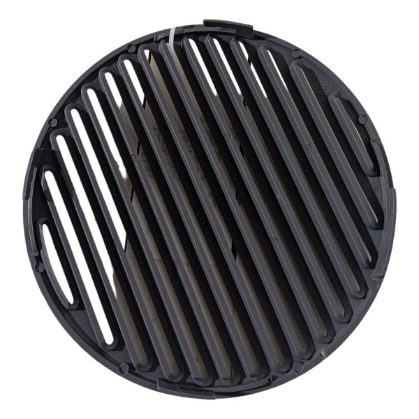 Tela Tampa Alto Falante Porta Cinza Claro Renault Clio 2003 Preto