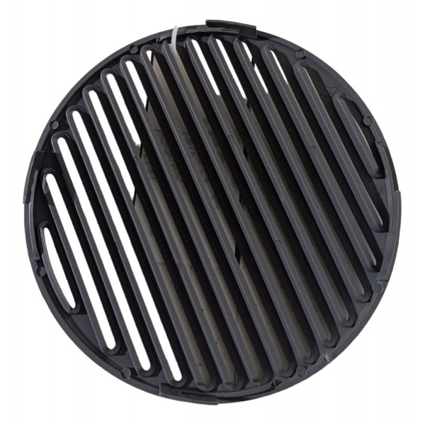 Tela Tampa Alto Falante Porta Cinza Claro Renault Clio 2003 Preto