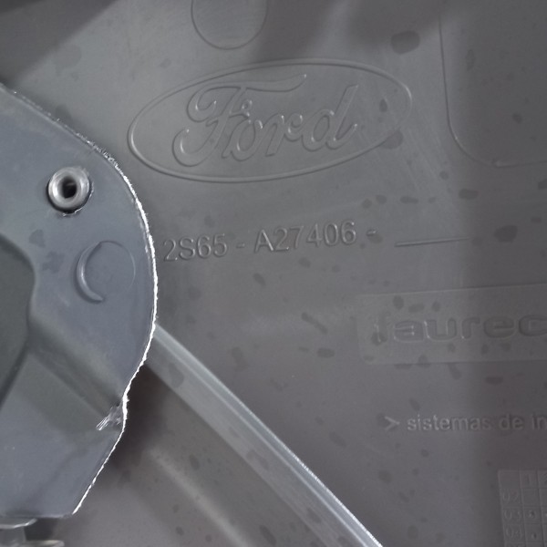 Forro Porta Traseiro Direito Ford Fiesta Vidro Manual