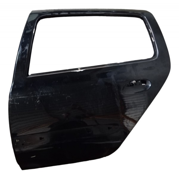 Porta Traseira Esquerda Renault Clio 2001 2002 2003 2004 05 Traseira Esquerdo Preto