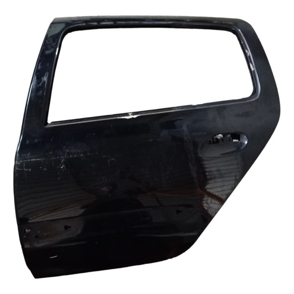 Porta Traseira Esquerda Renault Clio 2001 2002 2003 2004 05 Traseira Esquerdo Preto