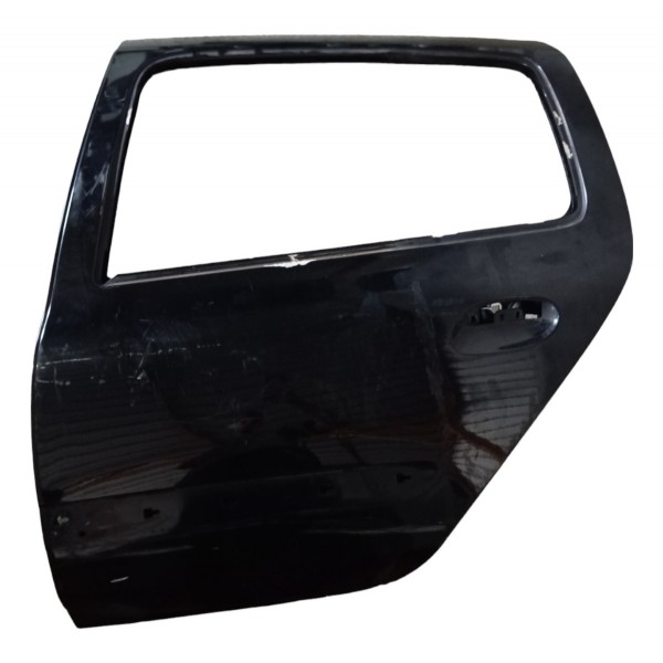 Porta Traseira Esquerda Renault Clio 2001 2002 2003 2004 05 Traseira Esquerdo Preto