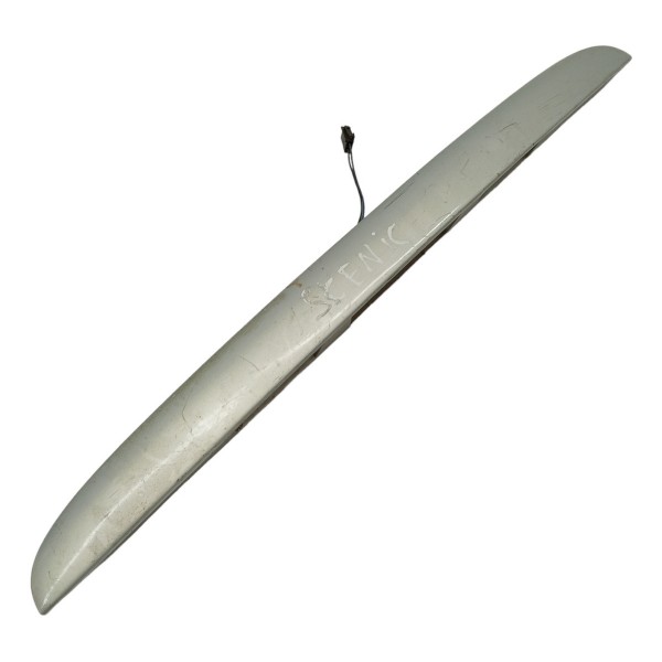 Friso Tampa Traseira Porta Malas Renault Scenic 2001 2002 03 Cinza