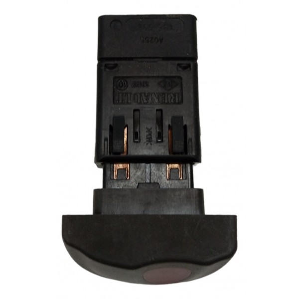 Botão Pisca Alerta Renault Scenic 2000 2001 2002 2003 2004 Preto
