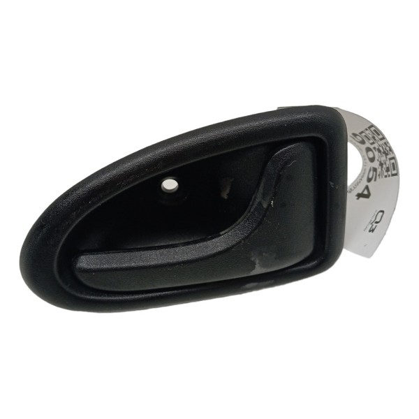 Maçaneta Interna Dianteira Direita Renault Clio 2001 2002 03 Preto Dianteira