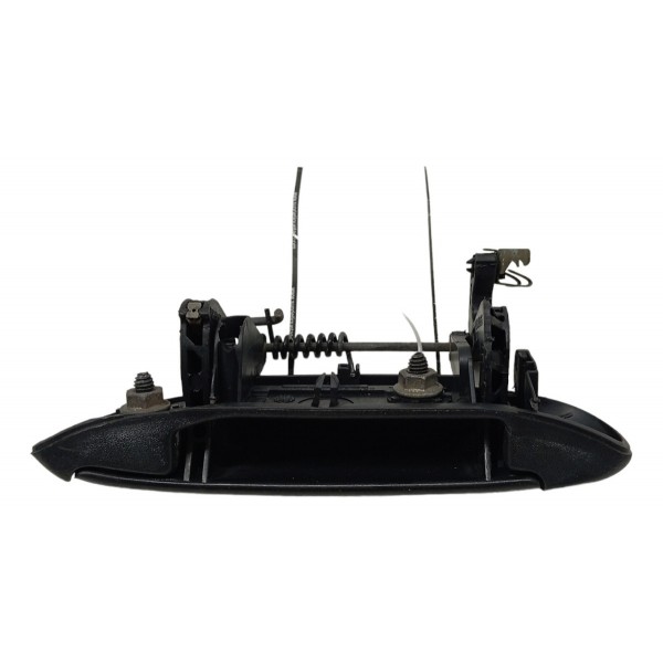 Maçaneta Externa Traseira Direita Renault Clio 2001 2002 03 Preto Traseira