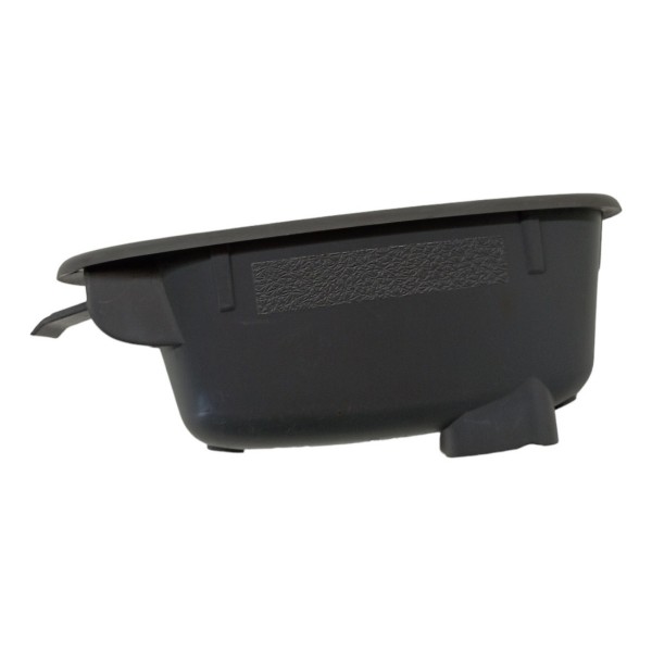 Puxador Interno Porta Traseira Esquerda Renault Clio 2002 03 Preto Traseira