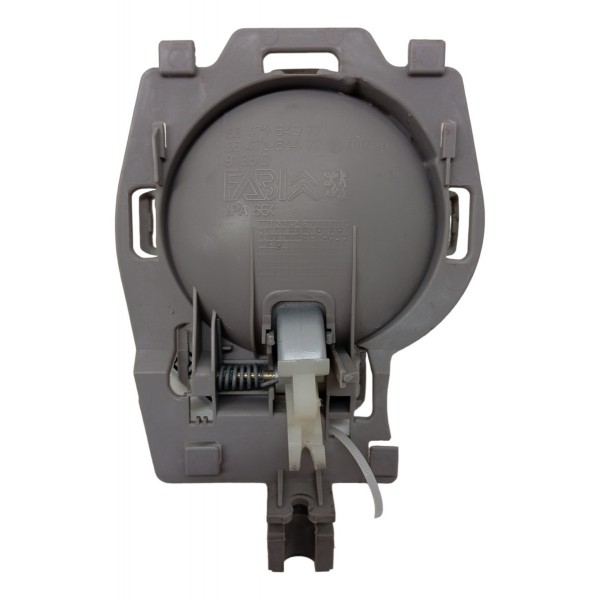 Maçaneta Interna Traseira Esquerda Citroen C3 2003 2011 2012 Cinza Traseira