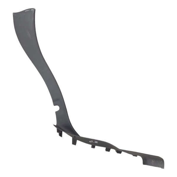 Acabamento Soleira Traseiro Esquerda Citroen C3 2003 2004  Preto