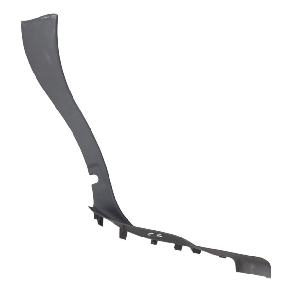 Acabamento Soleira Traseiro Esquerda Citroen C3 2003 2004  Preto