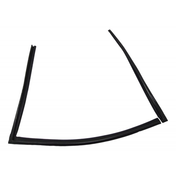 Borracha Guarnição Porta Traseira Esquerda Nissan Sentra 12 Preto