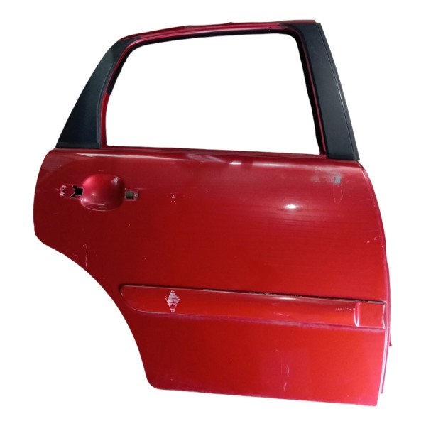 Porta Traseira Direita Citroen C3 2003 04 05 06 07 08 09 12 - Traseira - Direito - Vermelho