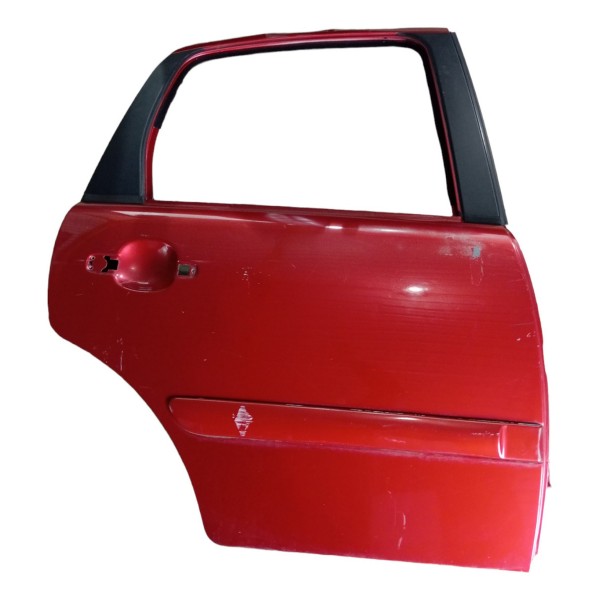 Porta Traseira Direita Citroen C3 2003 04 05 06 07 08 09 12 - Traseira - Direito - Vermelho