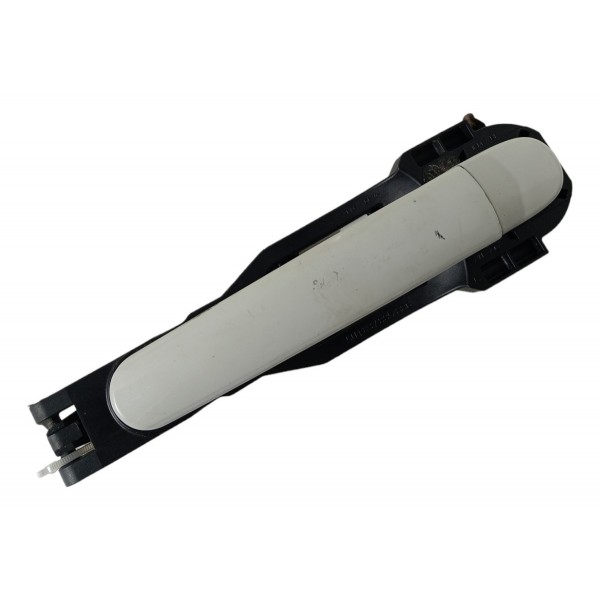 Maçaneta Externa Dianteira Direita Volkswagen Fox 2011 12 13 Branco Dianteira