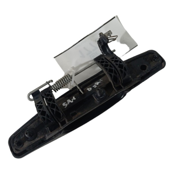 Maçaneta Externa Traseira Direita Renault Sandero 2010 2011 - Preto - Traseira