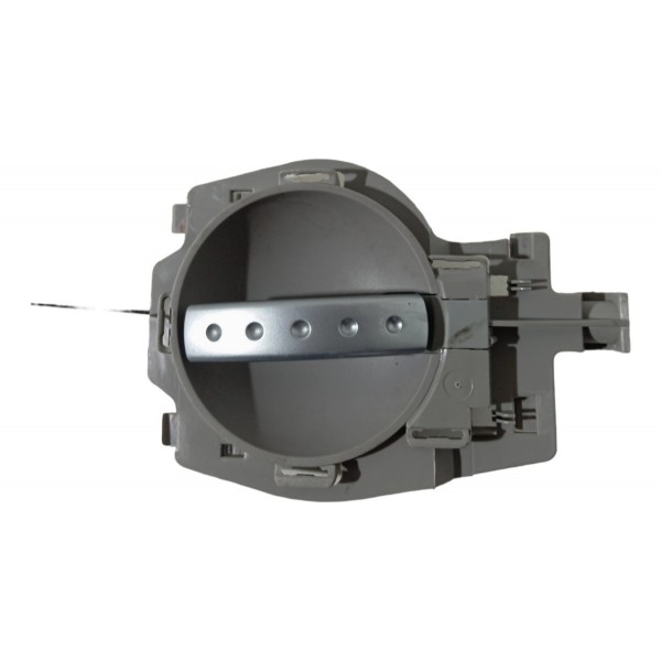 Maçaneta Interna Traseira Esquerda Citroen C3 2003 04 05 06 Preta Traseira