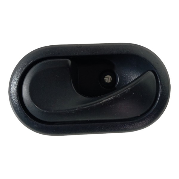 Maçaneta Interna Traseira Esquerda Renault Sandero 2010 2011 Preto Traseira