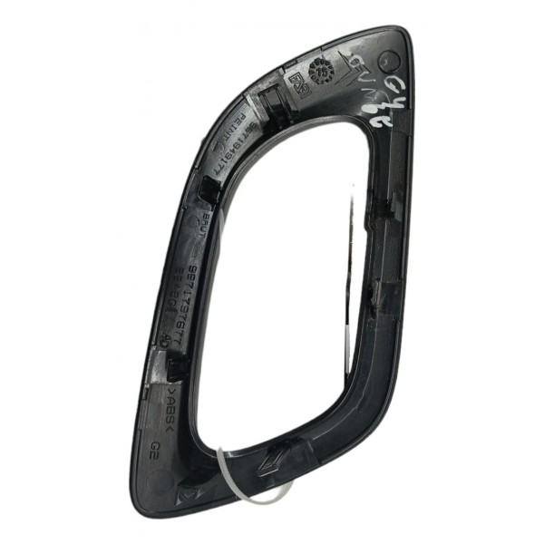 Moldura Maçaneta Interna Dianteira Esquerda C4 Lounge 2015 Preto Dianteira