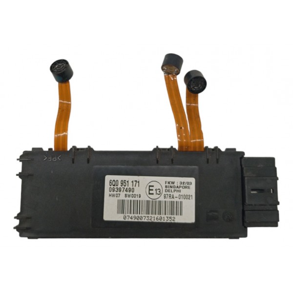 Módulo Sensor Alarme Ultra Som Volkswagen Polo 2004 05 06 07 Preto