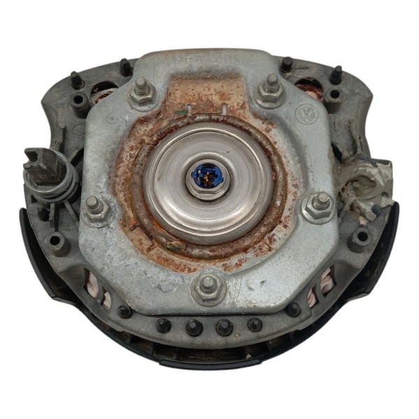 Bolsa Airbag Impacto Volante Direção Volkswagen Polo 2002 - Preto