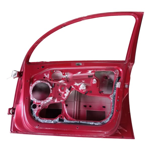 Porta Dianteira Direita Citroen C3 2007 2008 2009 2010 2011 Dianteira Direito Vermelho