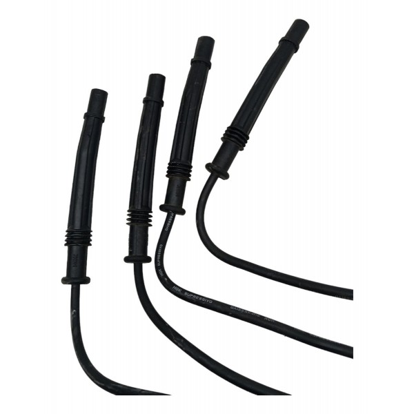 Kit Bobina Cabos Vela Ignição Renault Sandero Logan 1.0 16v