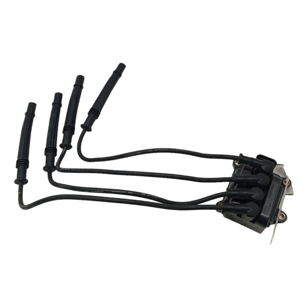 Kit Bobina Cabos Vela Ignição Renault Sandero Logan 1.0 16v