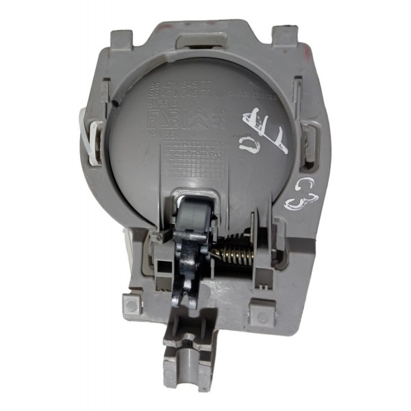Macaneta Interna Traseira Esquerda Citroen C3 2003 2004 2005 Preto