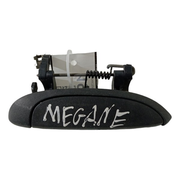 Maçaneta Externa Dianteira Direita Renault Megane 1998 2003 Preto Dianteira