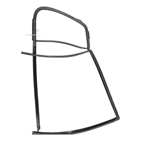 Borracha Guarnição Traseira Esquerda Volkswagen Fox 2014 15 Preto