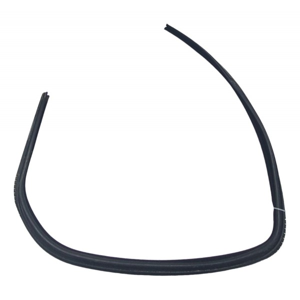 Borracha Canaleta Vidro Dianteiro Direito Gm Celta Prisma 08 Preto