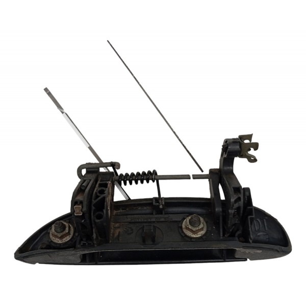 Maçaneta Externa Dianteira Direita Renault Clio 2001 2002 03 Preto Dianteira