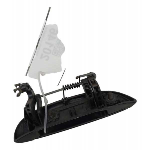 Maçaneta Externa Traseira Esquerda Renault Clio 2002 2003 04 Preto Traseira