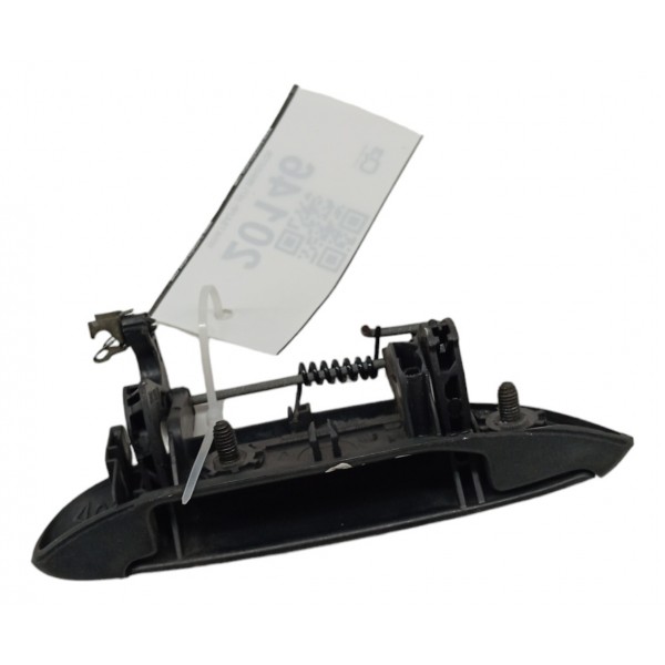 Maçaneta Externa Traseira Esquerda Renault Clio 2002 2003 04 Preto Traseira