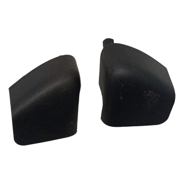 Par Acabamento Lateral Banco Dianteiro Renault Megane 2006 Preto