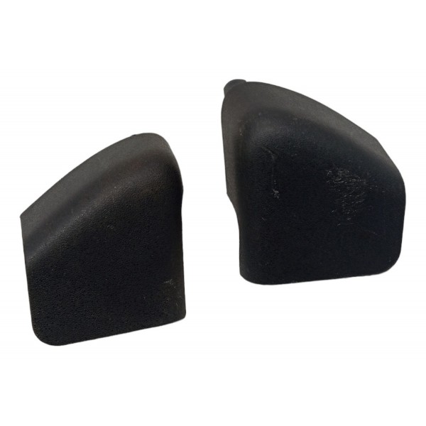 Par Acabamento Lateral Banco Dianteiro Renault Megane 2006 Preto