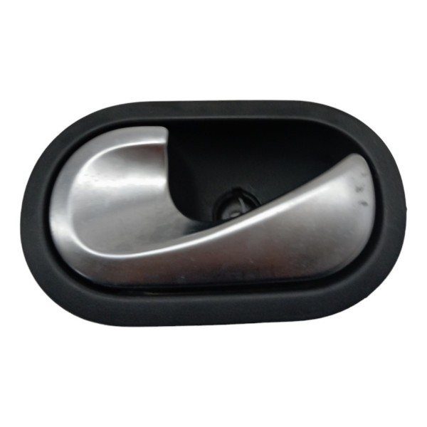 Maçaneta Interna Traseira Esquerda Renault Megane 2006 2007  Preto Traseira
