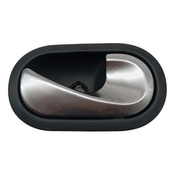 Maçaneta Interna Traseira Direita Renault Megane 2006 2007  Preto Traseira