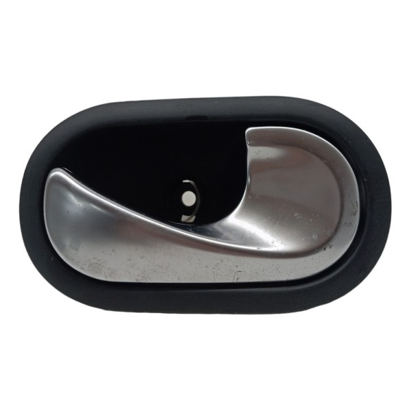 Maçaneta Interna Traseira Direita Renault Megane 2006 2007  Preto Traseira
