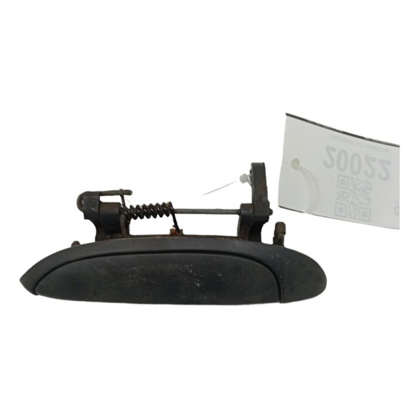 Maçaneta Externa Traseira Esquerda Renault Clio 2001 2002 03 Preto Traseira