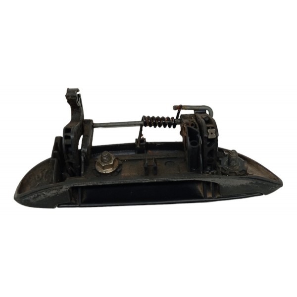 Maçaneta Externa Traseira Esquerda Renault Clio 2001 2002 03 Preto Traseira