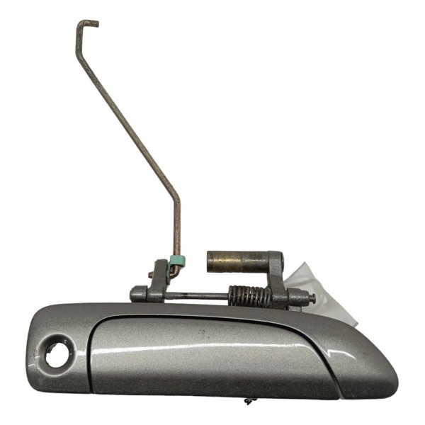 Maçaneta Externa Dianteira Direita Honda Civic 2002 2003 04 Preto Dianteira