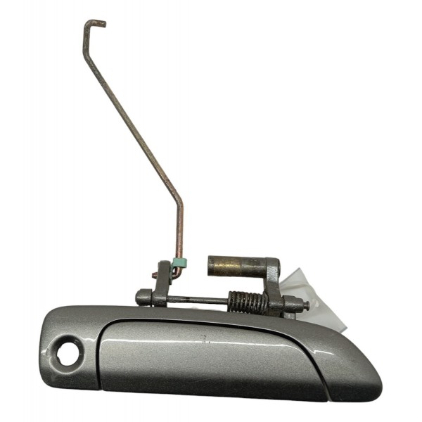 Maçaneta Externa Dianteira Direita Honda Civic 2002 2003 04 Preto Dianteira