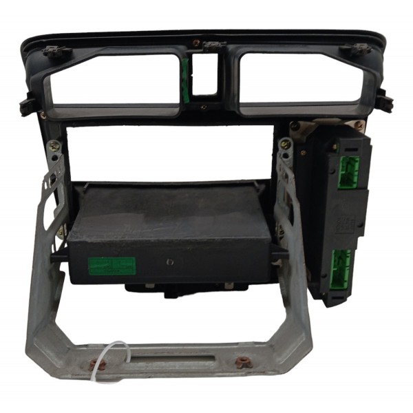 Moldura Painel Central Comando Ar Botões Honda Civic 2001 02