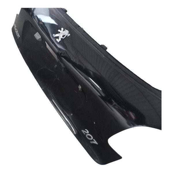 Tampa Traseira Porta Malas Peugeot 207 Preto